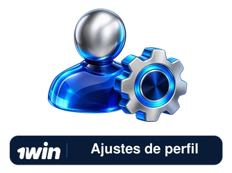 Ilustración de cuenta e interfaz de 1win para México