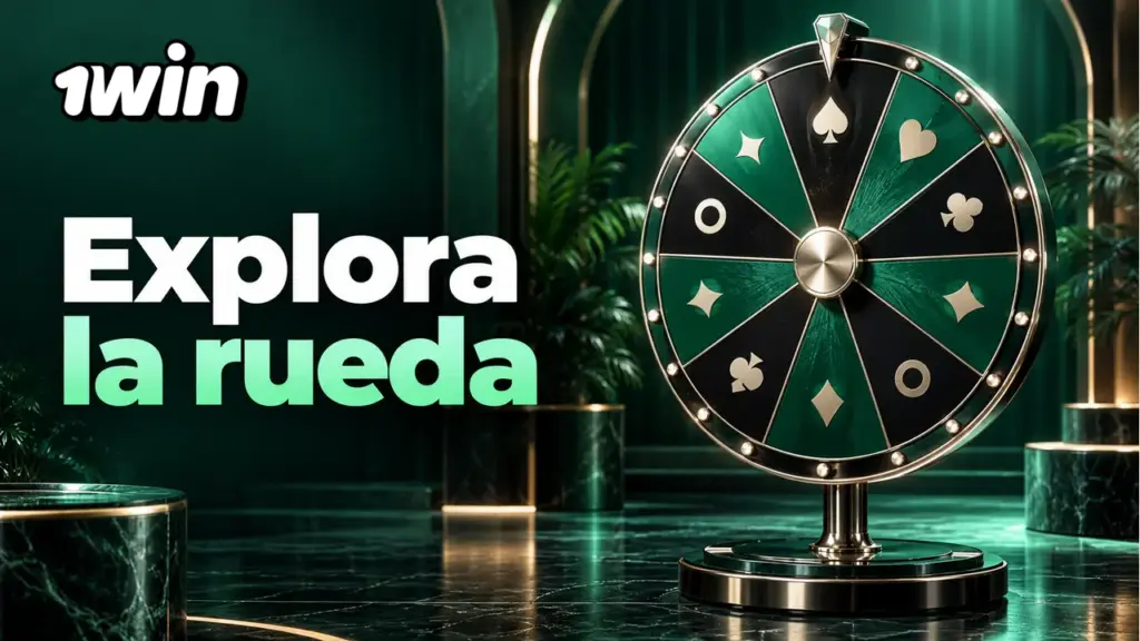 Ilustración de rueda de casino para México