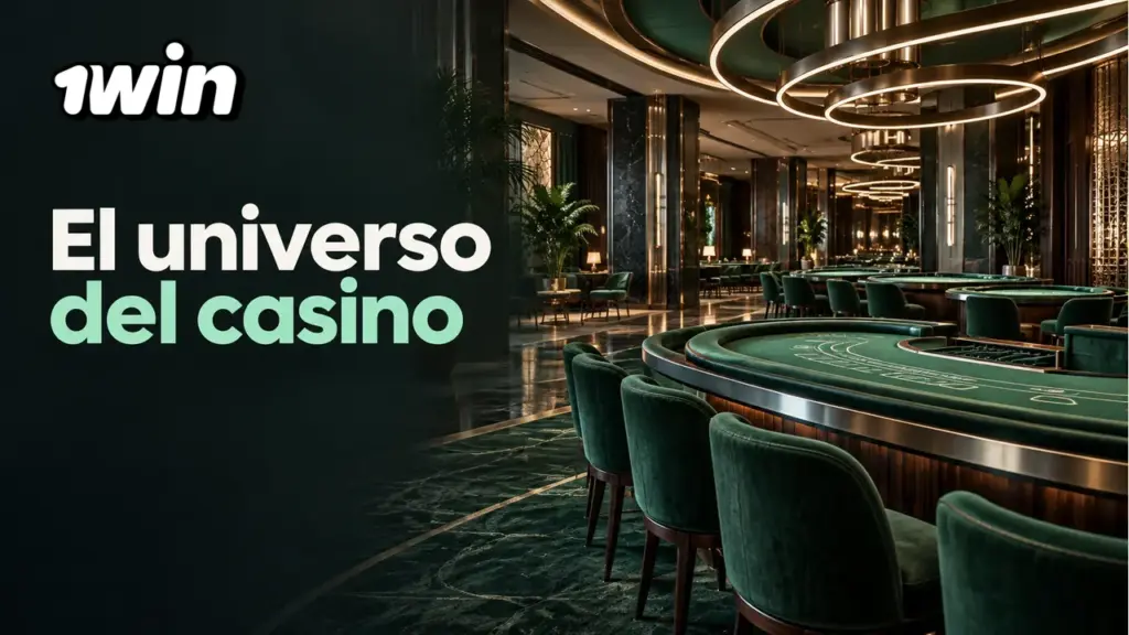 Ilustración de interior de casino para México